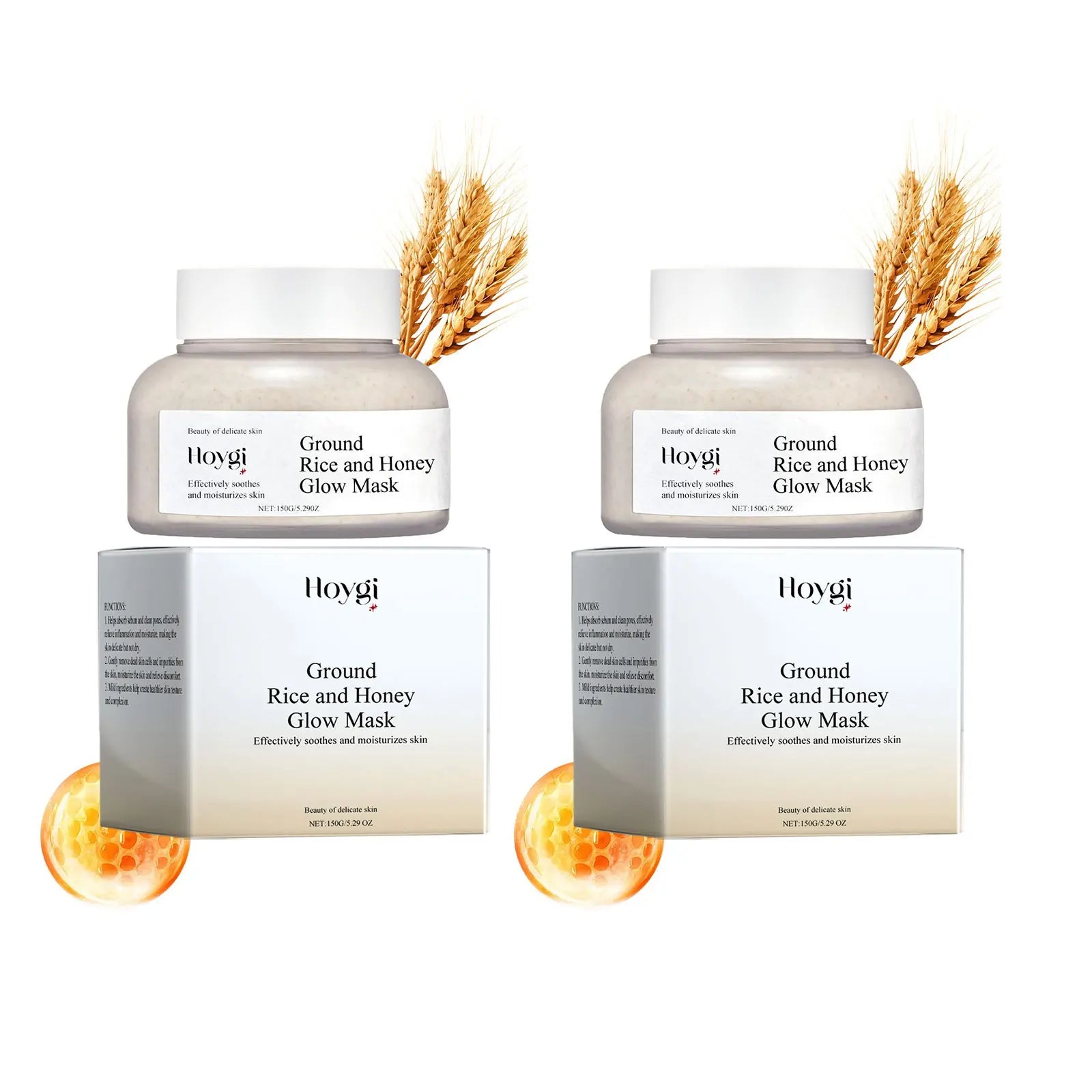 Brightening Honey Face Mask – Blackhead Remover & Pore Minimizer