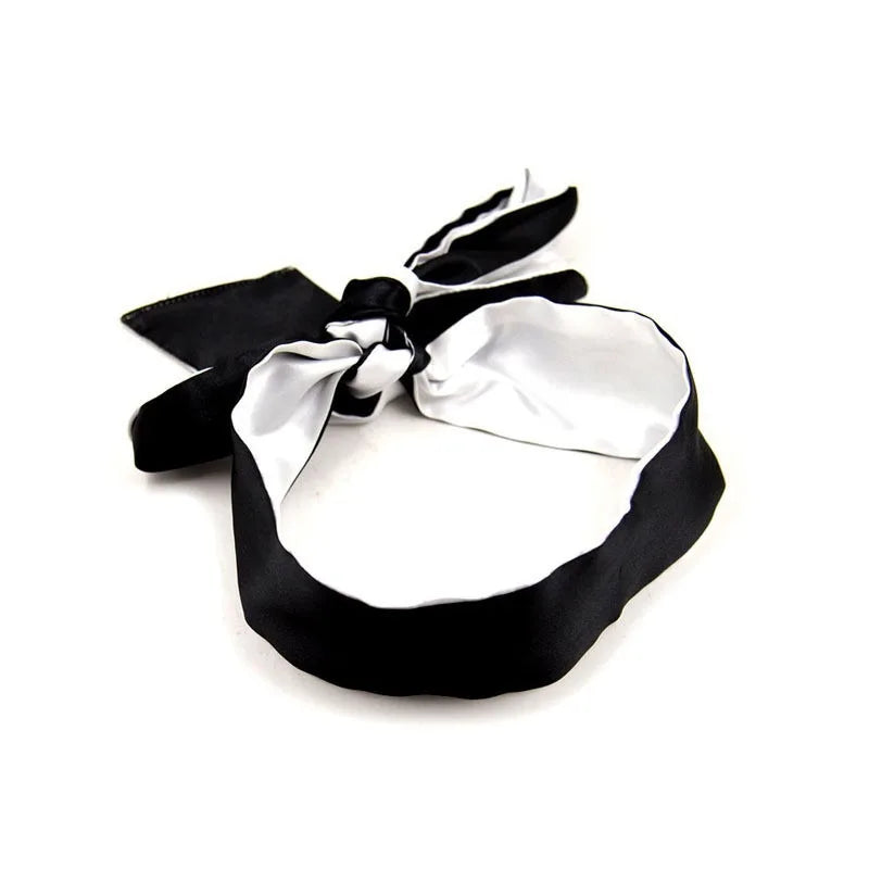 Luxury Silk Sleep Mask – Blackout Eye Cover for Deep Rest