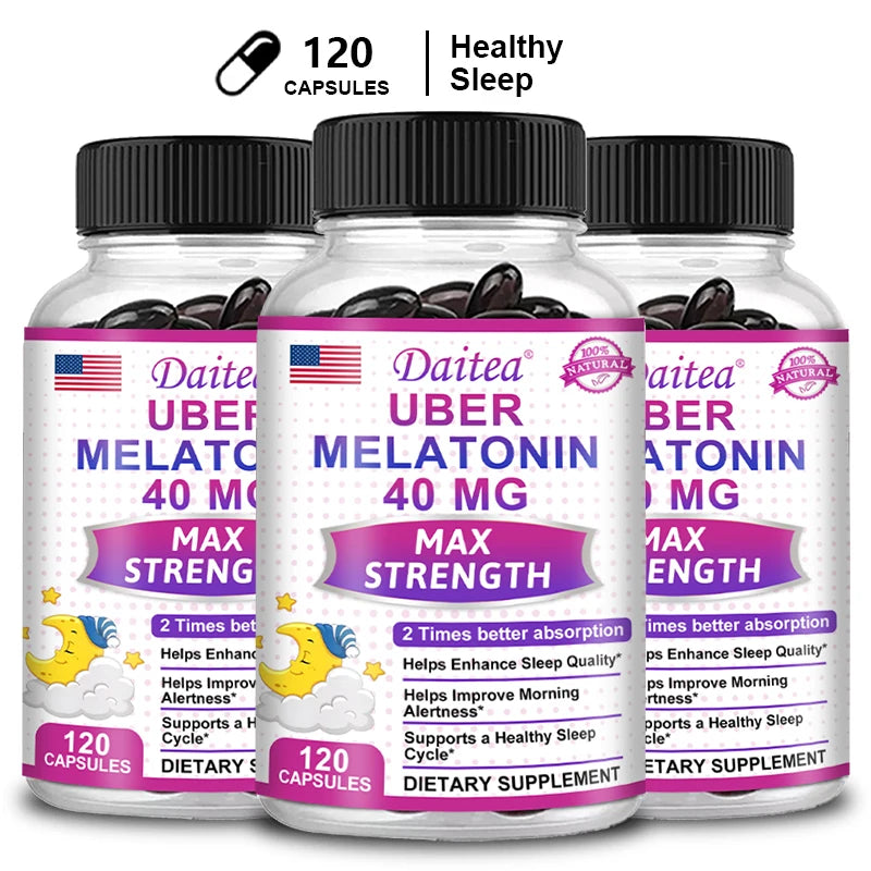 Sleep Supplement – L-Theanine & Melatonin for Deep, Restful Sleep