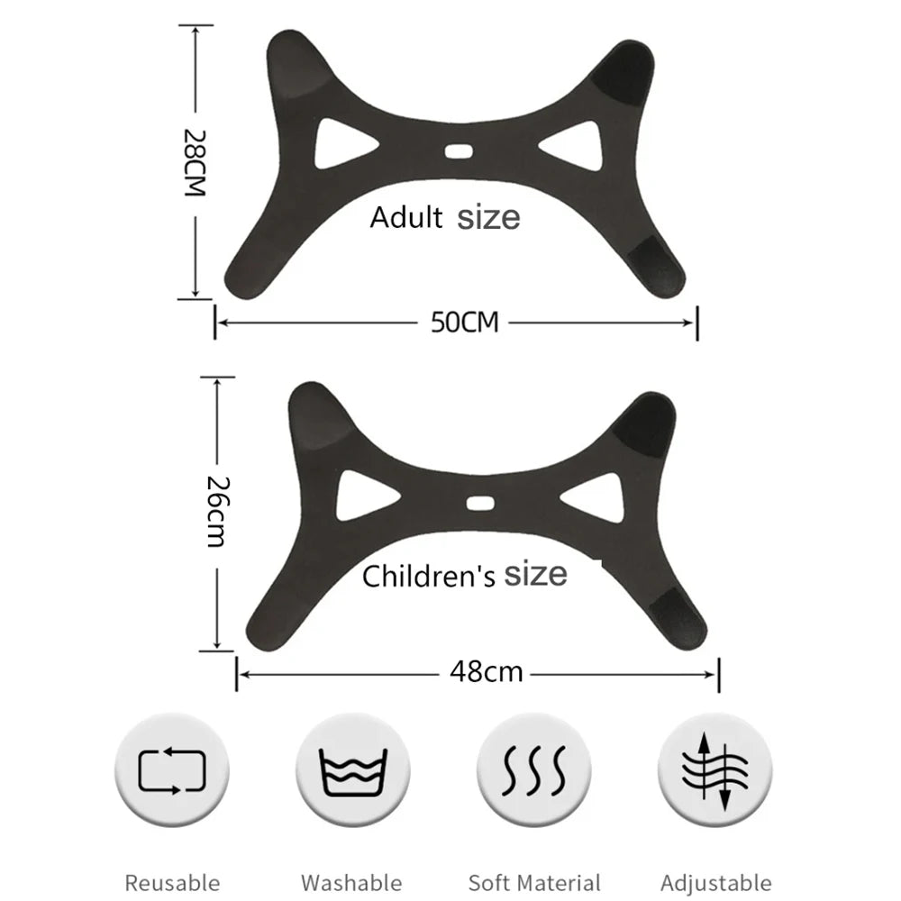 Anti-Snore Chin Strap – Adjustable Sleep Support for Quieter Nights